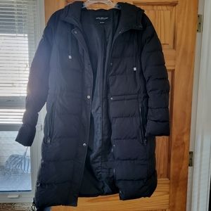 Marc New York Winter Long Hooded Puffer Coat